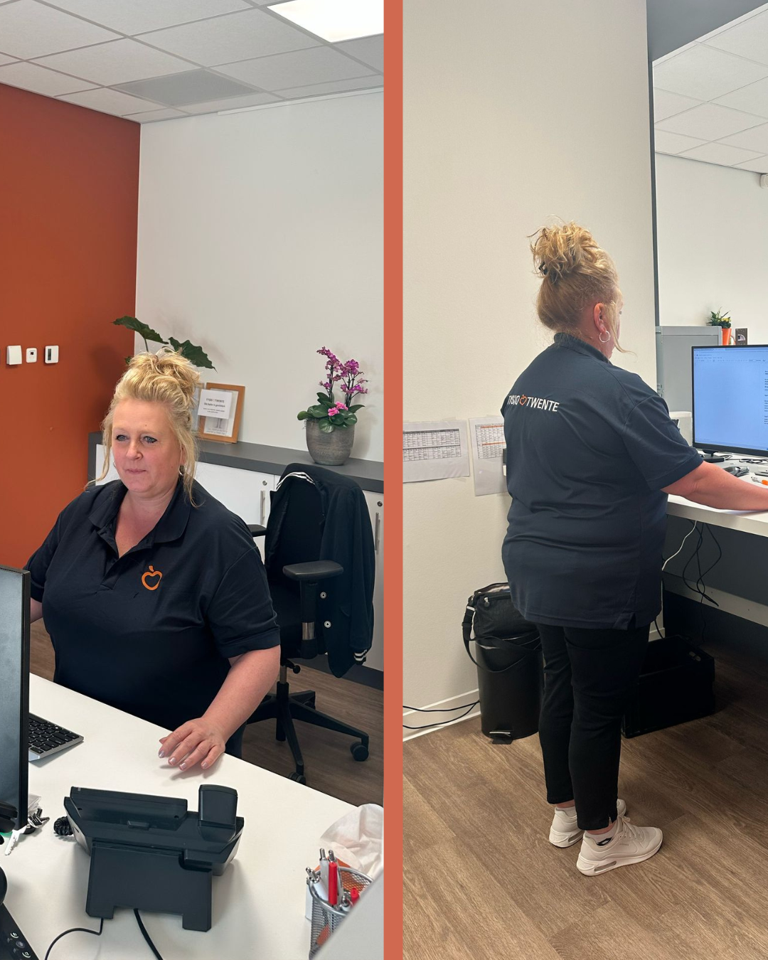 Zit, sta, bureau, fysiotwente